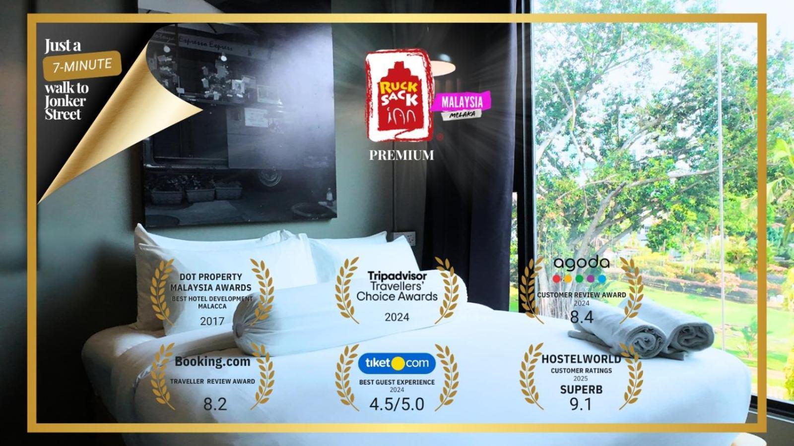 Rucksack Inn Premium Melaka Zewnętrze zdjęcie